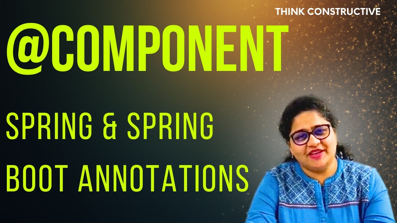 TConstructive's tweet card. Spring & Spring Boot's Foundation: A Deep Dive into @Component