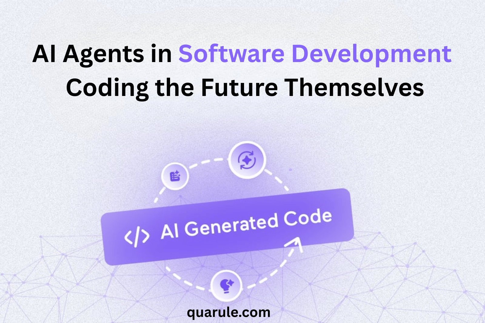 quaruleinc1's tweet card. Learn how AI agents are revolutionizing software development — coding smarter, faster, and more efficiently than ever.