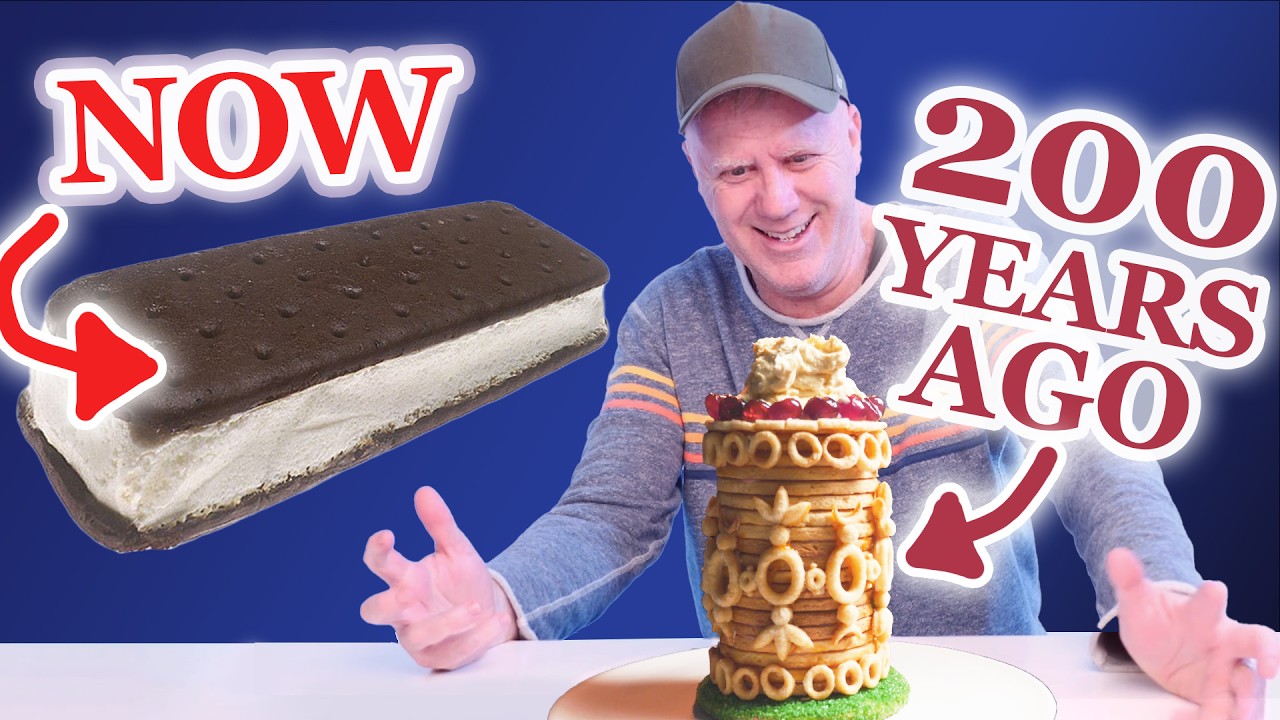 HowToCookThat's tweet card. Dessert 200 years ago | How To Cook That Ann Reardon