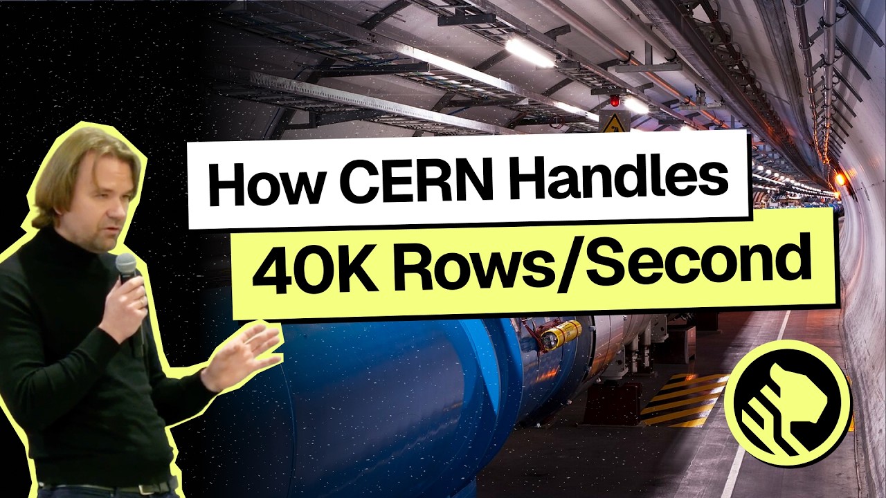 TigerDatabase's tweet card. CERN Engineers Explain Why they Switched to TimescaleDB for Mission...