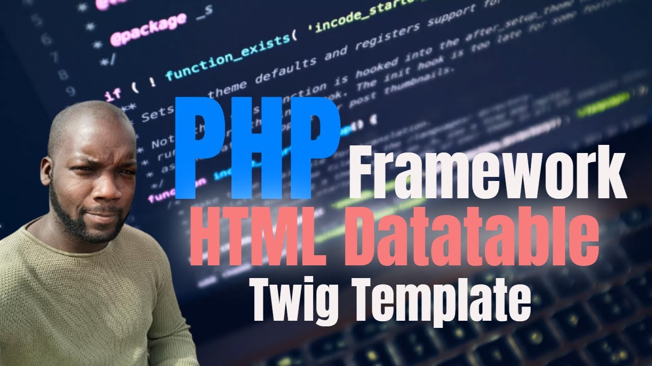 CodingWorkshop's tweet card. PHP MVC Framework HTML Datatable Twig Object PHP | Create Table |...