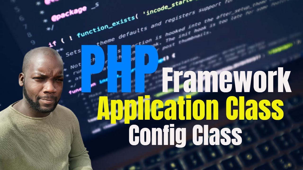 CodingWorkshop's tweet card. PHP MVC Framework Application Class PHP | Tutorial | PHP Server-Side...