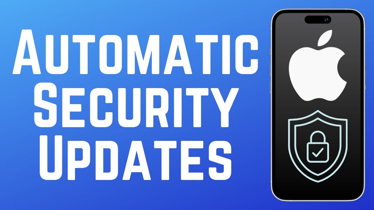 TechLifeUnity's tweet card. How to Automatically Download iPhone Security Updates (Full Guide)