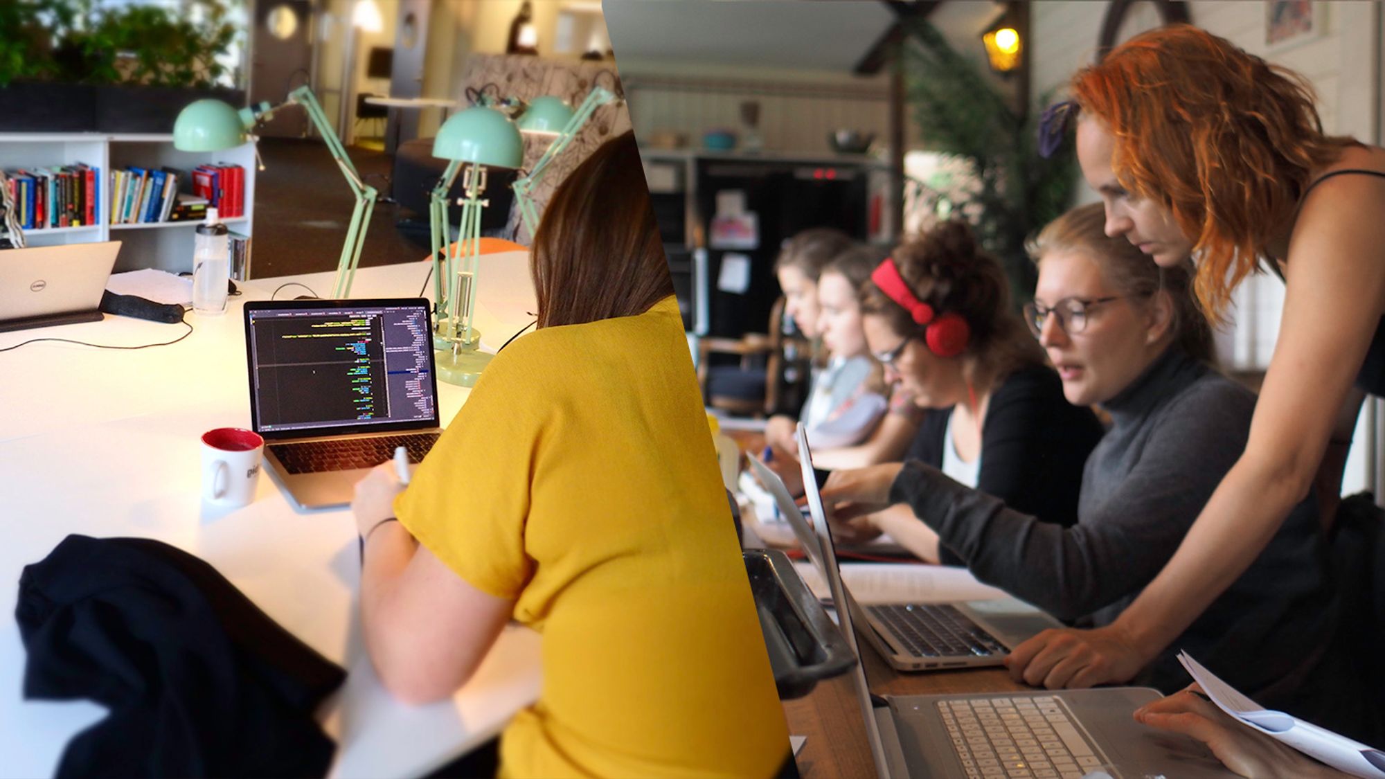 PinkProgramming's tweet card. Pink Programming Sunday is our popular coding events where women, transgender and non-binary people can meet up, code and network together!