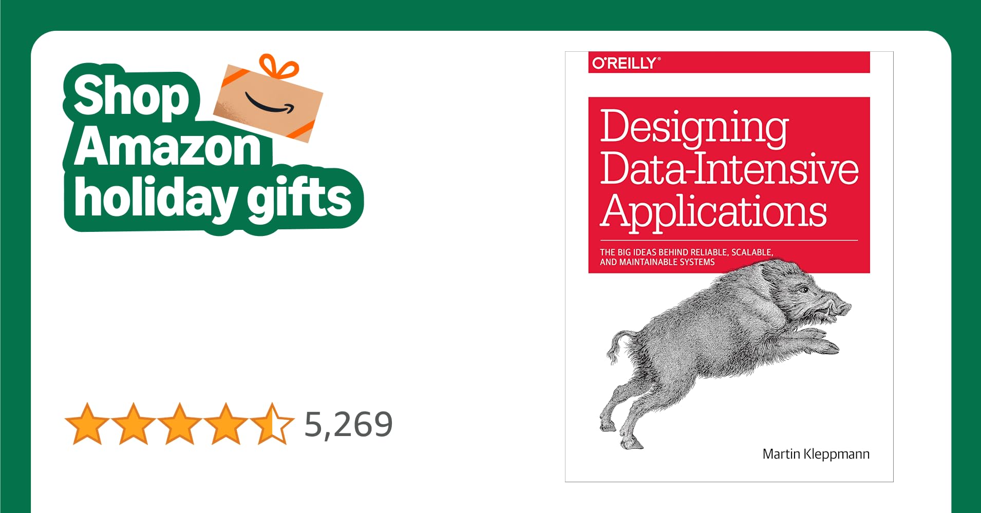 MoisesGamio's tweet card. Designing Data-Intensive Applications: The Big Ideas Behind Reliable, Scalable, and Maintainable...