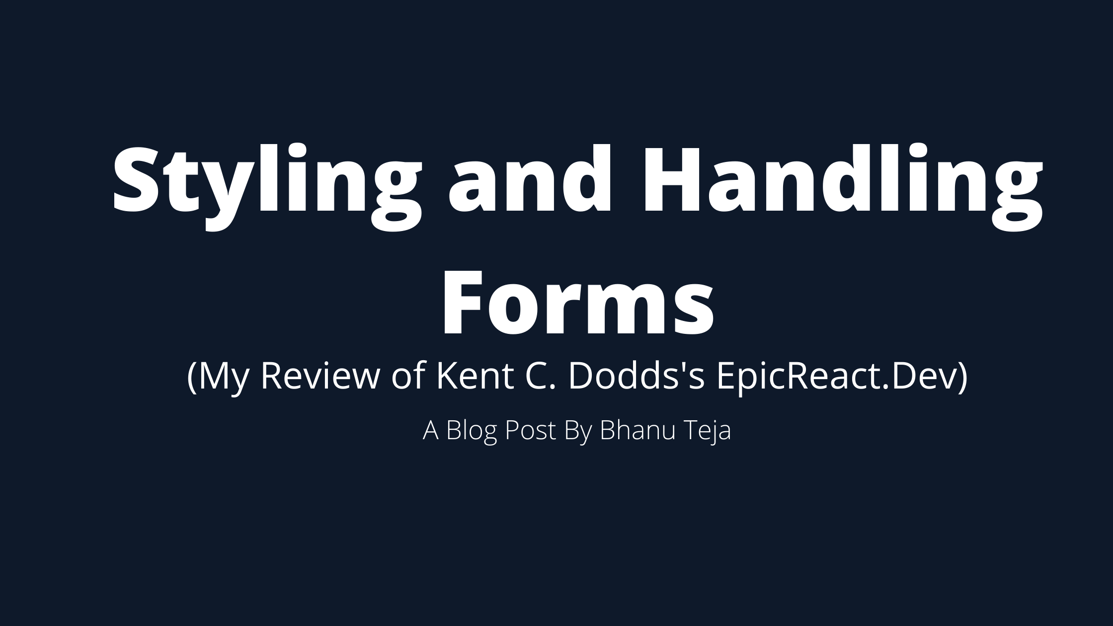 pbteja1998's tweet card. Hello World 👋 This is the 6th article of the series My Review of Kent C. Dodds's EpicReact.Dev. Please note that this blog post series is just my review of the EpicReact.Dev workshop material. I am...