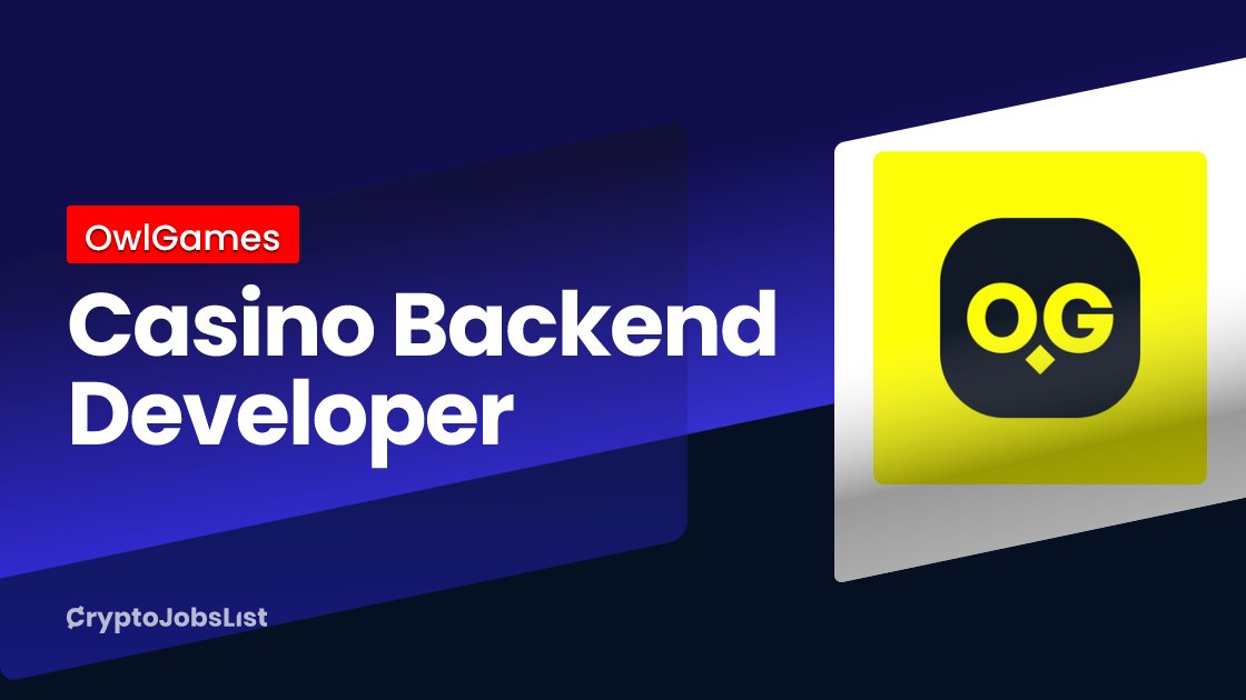 Airdrophun47's tweet card. Remote Backend Developer at OwlGames. Apply now. Find thousands of crypto & web3 jobs on the largest crypto job board on the Internet.