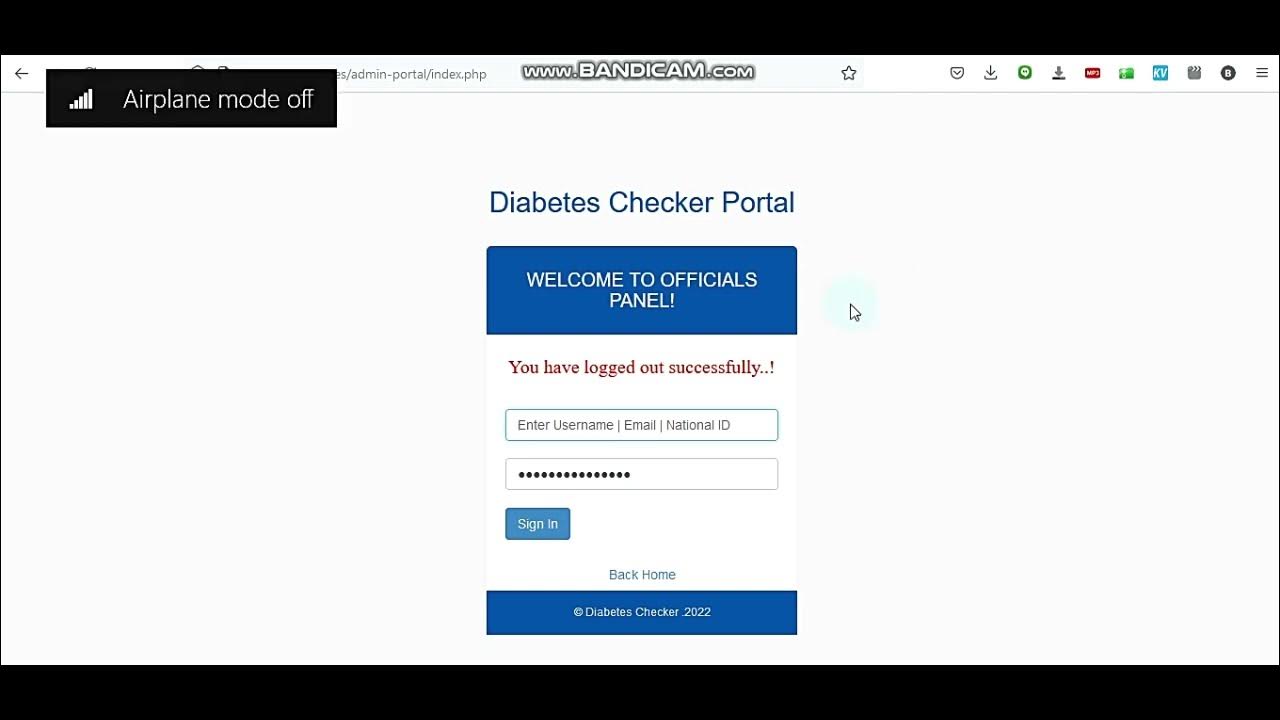 bkhuyole's tweet card. DIABETES PREDICTION APP USING DATA MINING