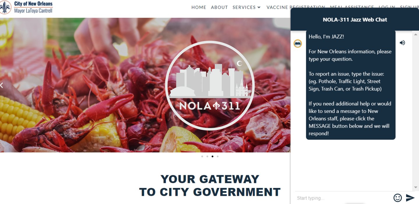 uncomonanalytcs's tweet card. The Big Easy isn’t the only city using chatbots to bridge equity gaps and provide more residents with the answers they seek on a 24/7 basis. Smarter chatbots are finding their places in public...