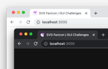 frontendfront's tweet card. A foundational overview of how to build an adaptive favicon.