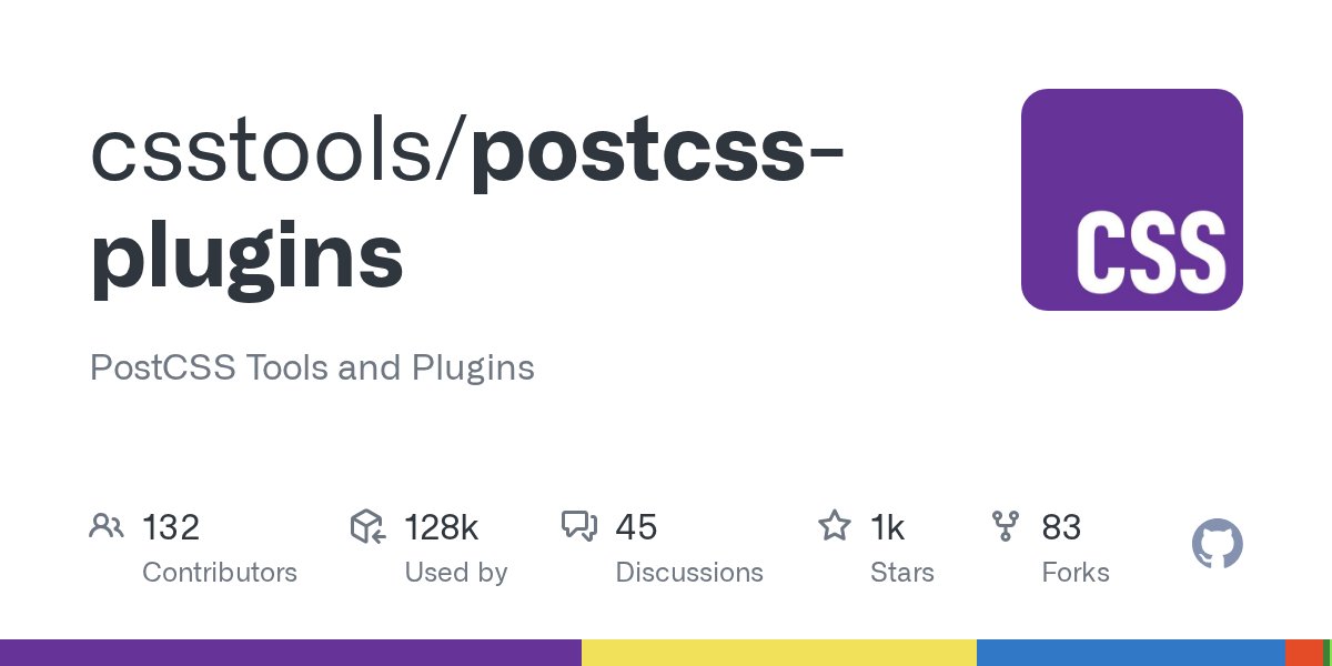 romainmenke's tweet card. PostCSS Tools and Plugins. Contribute to csstools/postcss-plugins development by creating an account on GitHub.