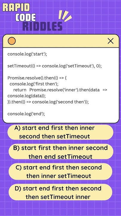 chenshi42781112's tweet card. JSRiddle-32 #javascriptinterviewquestions #interview #javascript