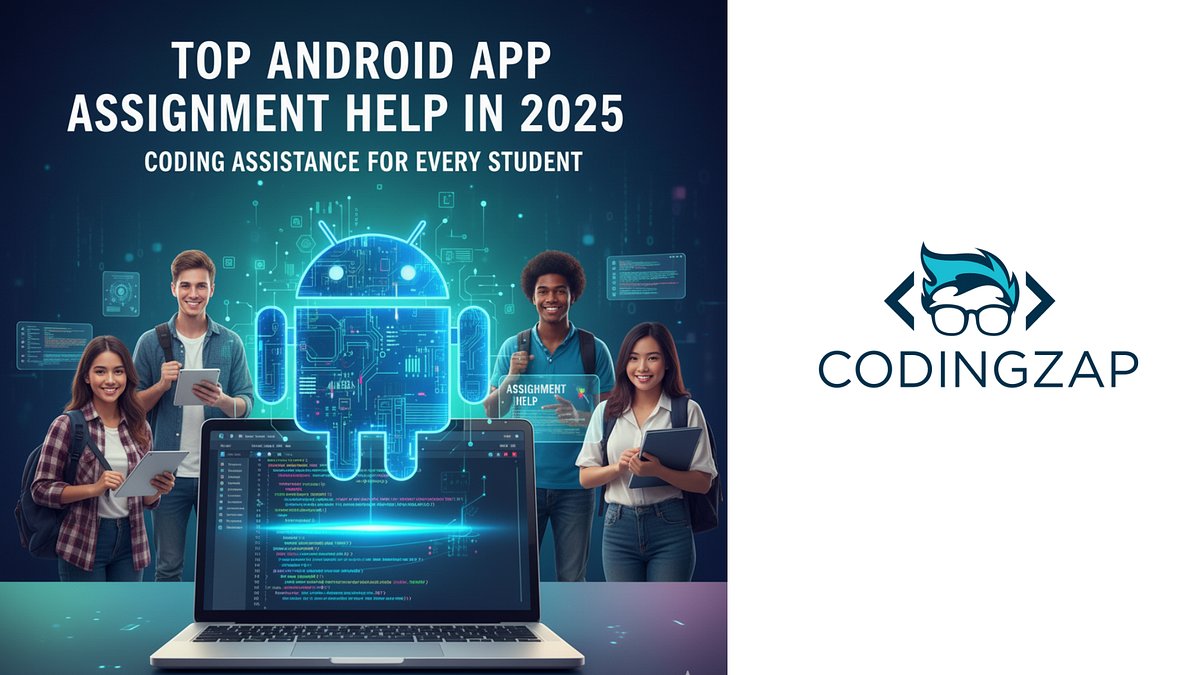 codingzaptech's tweet card. Unlocking Success in Your Android App Development Journey: A Comprehensive Guide to Programming Assignment Help Are you an Android app development enthusiast struggling with your coding assignments? …