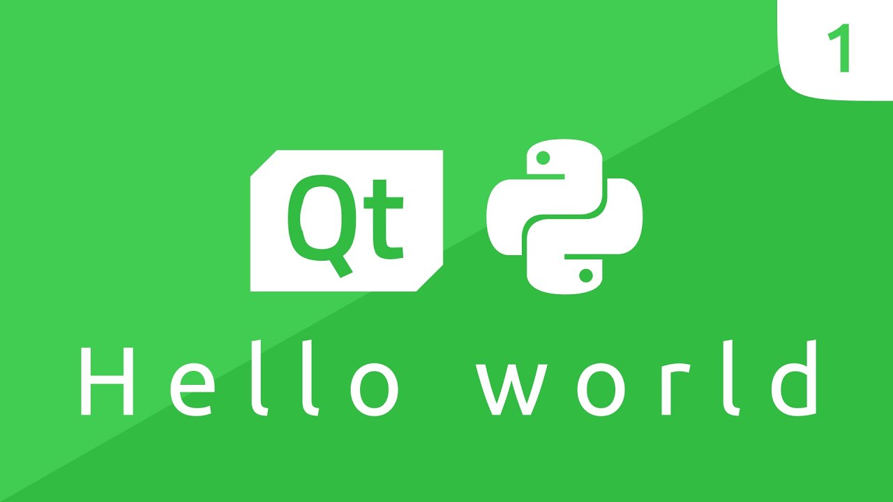 dridk's tweet card. #1 Hello world | Qt pour Python