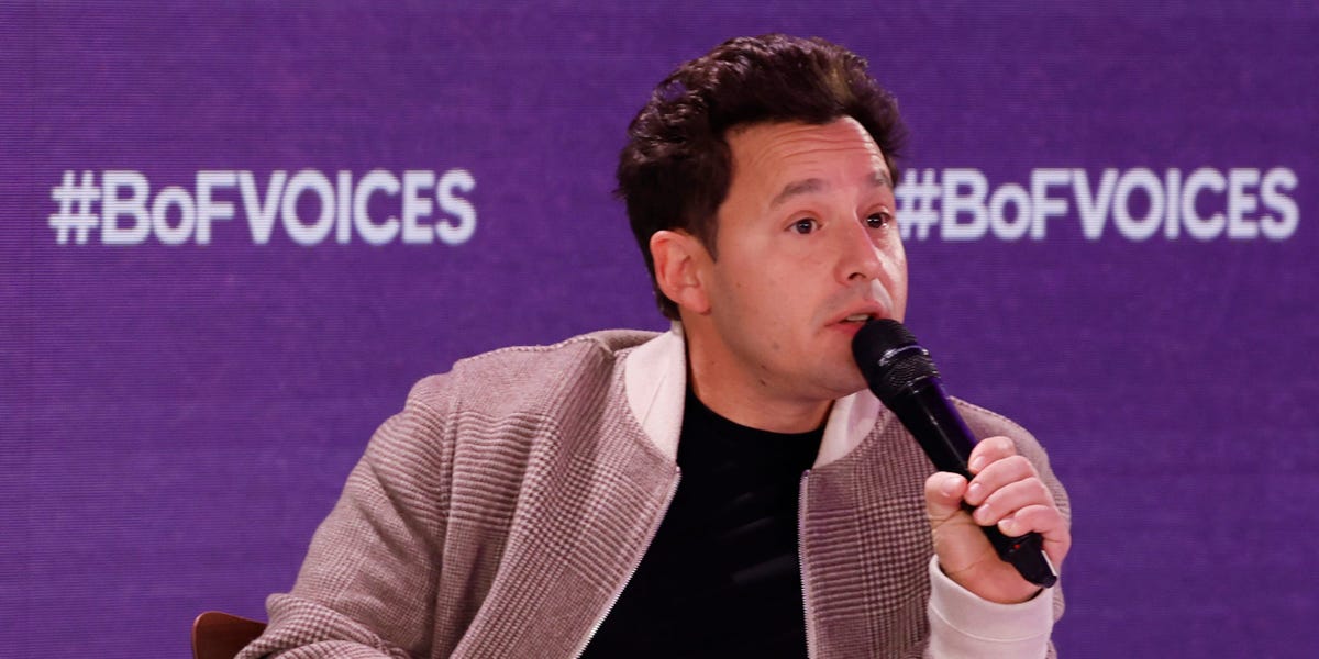 TechInsider's tweet card. Shopify president Harley Finkelstein said that his version of harmony was some Saturdays working, and some Thursdays walking with his wife.