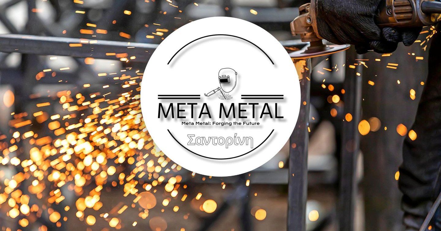 Santorini2014's tweet card. Εξειδικευμένες μεταλλικές εργασίες στη Σαντορίνη με ανθεκτικότητα, ασφάλεια και υψηλή αισθητική για βίλες, ξενοδοχεία και επαγγελματικούς χώρους. Μεταλλικές Κατασκευές Ποιότητας