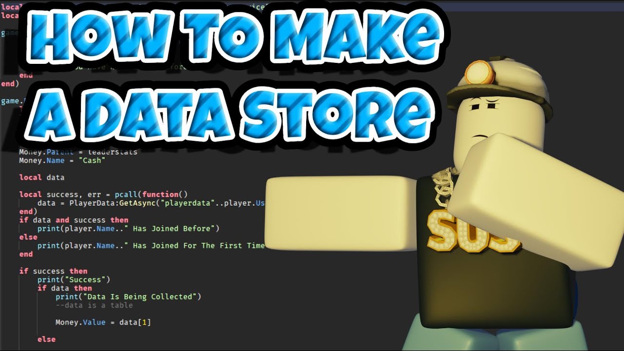 VOXEL_DEVS's tweet card. How To Make A DataStore In Roblox Studio (2023)