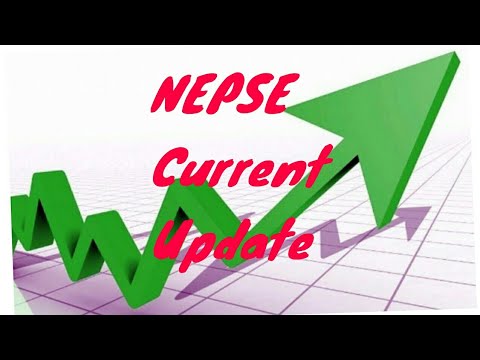 SundarPunMagar5's tweet card. NEPSE current update