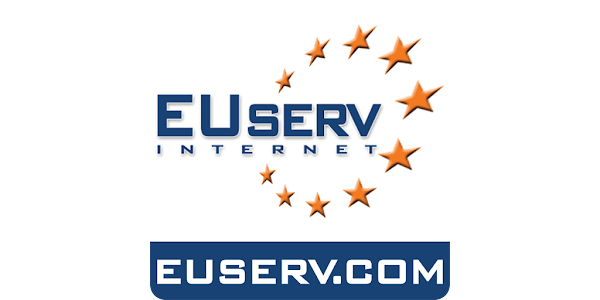 EUserv's tweet card. Managing orders and services provided by hosting provider EUserv.com