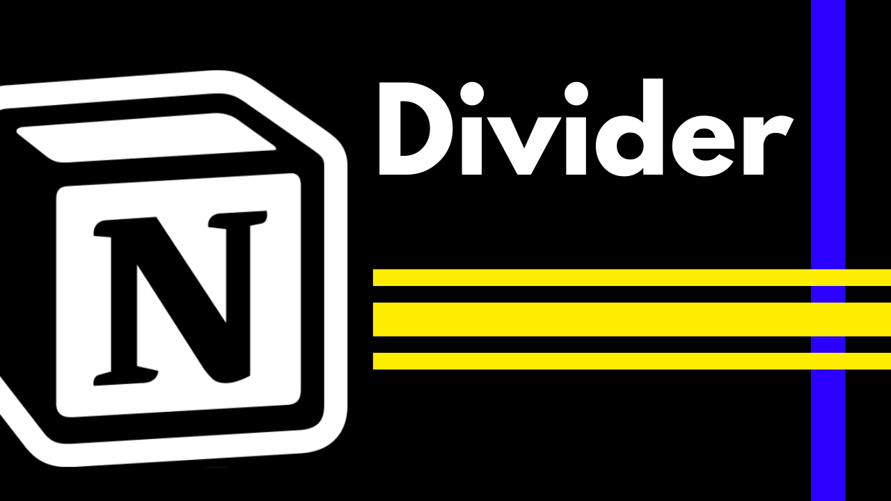 NotionPlusdev's tweet card. How do you add divider widgets of different designs to Notion templates? Notion how to add vertical divider? Notion widgets!