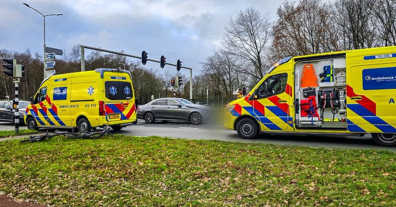 Fietsers aangereden in Hengelo