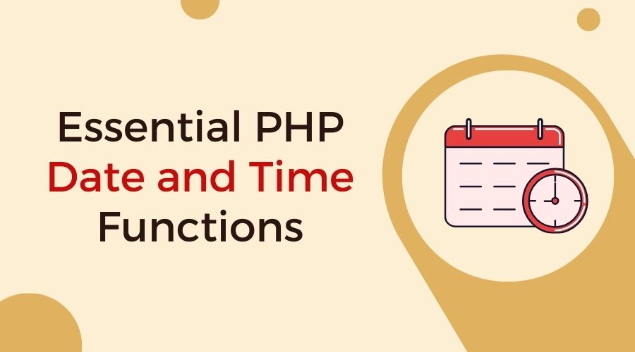 classnotes4u's tweet card. Learn the fundamental PHP date and time functions, including date formatting, time zone handlingthrough clear explanations and practical examples in this essential guide.