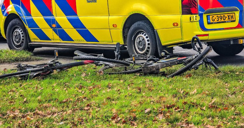 Twee fietsers gewond na ongeval