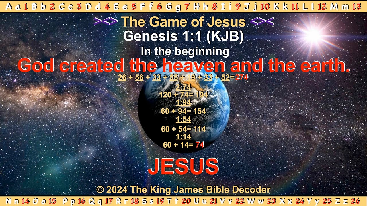 TAPIN2ME's tweet card. Genesis 1:1 (KJB) — In the beginning God created the heaven and the...