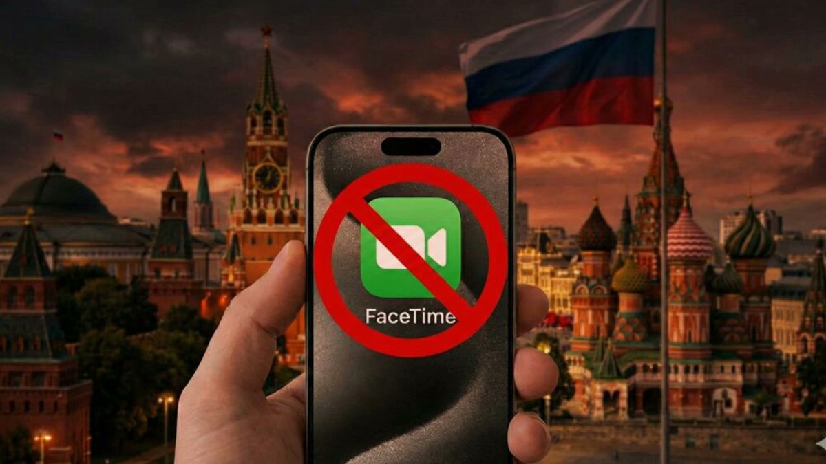 thetechuser_com's tweet card. Russia has officially blocked Apple’s FaceTime app, citing national security concerns and alleged misuse for criminal activity. The move is part of a