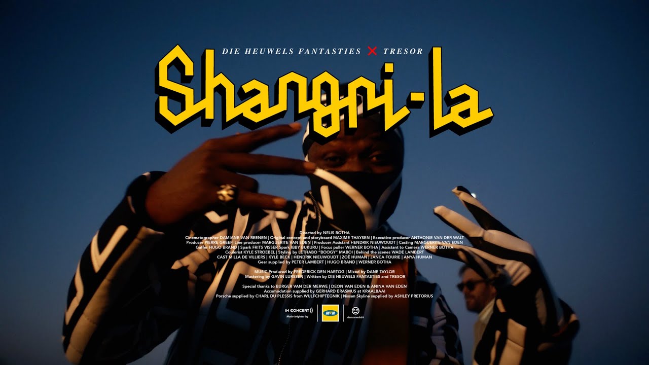 JoshDevineDrums's tweet card. TRESOR & Die Heuwels Fantasties - SHANGRI-LA (Official)