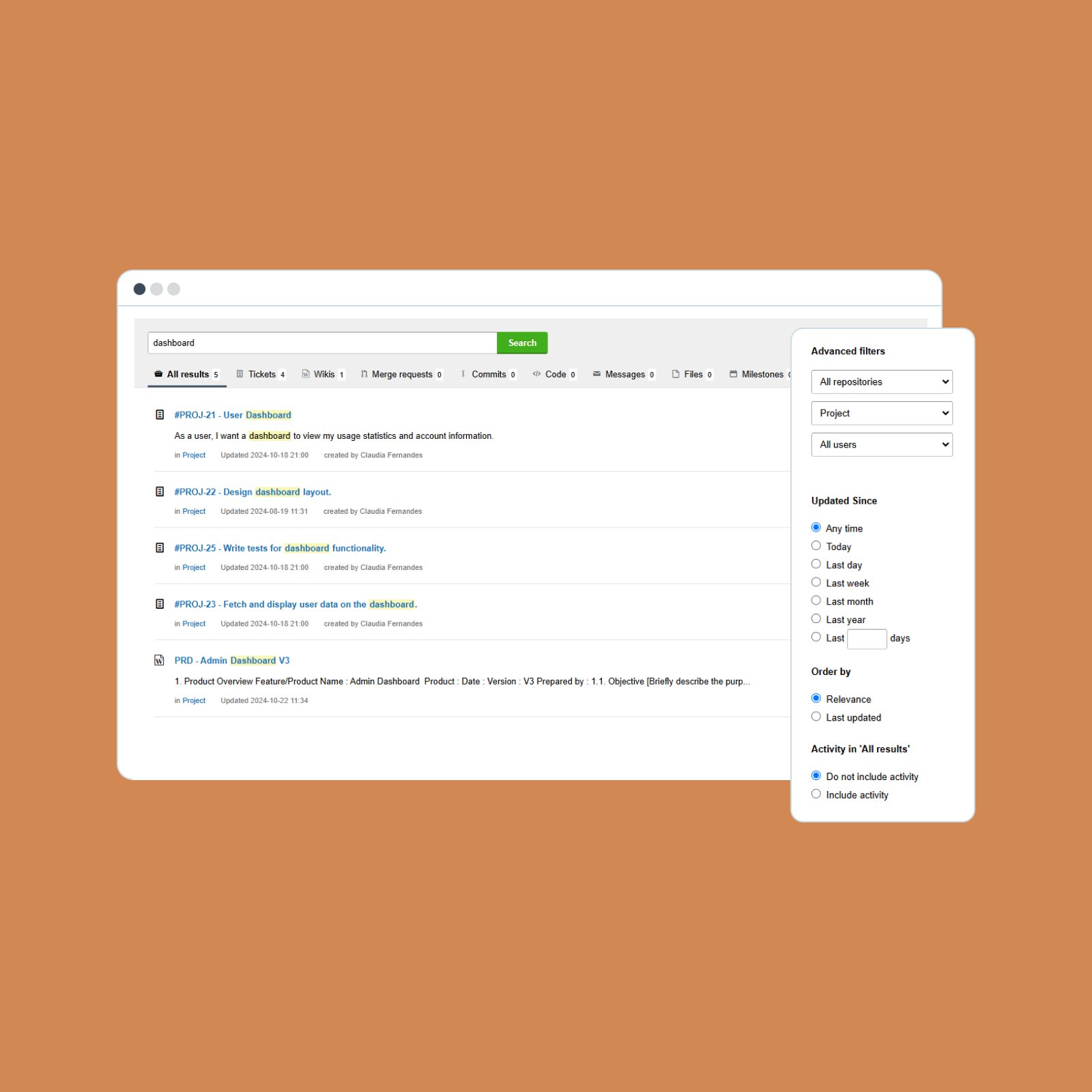assembla's tweet card. See Assembla's latest updates, including enhanced search with space filters, advanced ticket filters, security upgrades, and performance improvements.