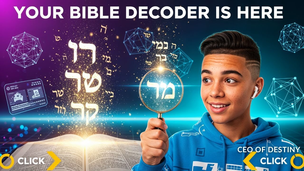 Ceo_of_Destiny's tweet card. Bible Decoder Reveals Secrets You’ve Never Seen!