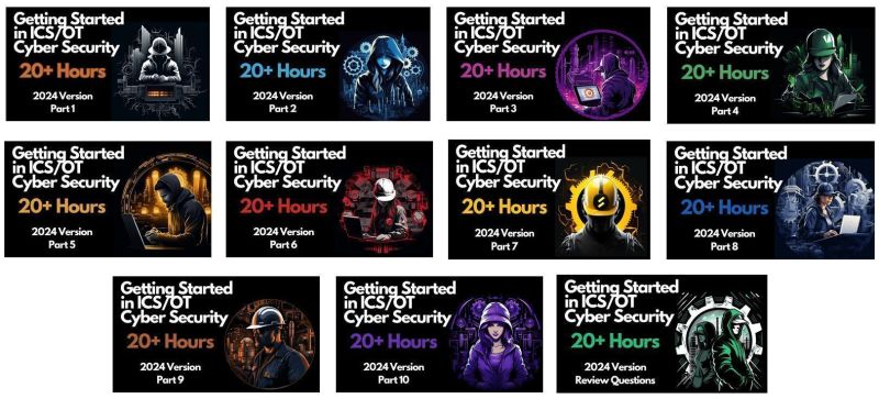 HackBlog5's tweet card. A FREE 25-hour course on getting started in OT/ICS cybersecurity? Over 95,000 people have watched my course on YouTube. At least the first part 🙂 Over 2,000 people have taken my course live. Here's...
