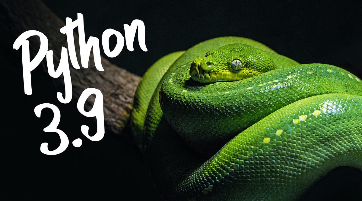 realpython's tweet card. Python 3.9 Beta is coming soon, so it’s time to explore some of it’s upcoming features like new dict operators, new functools and more…