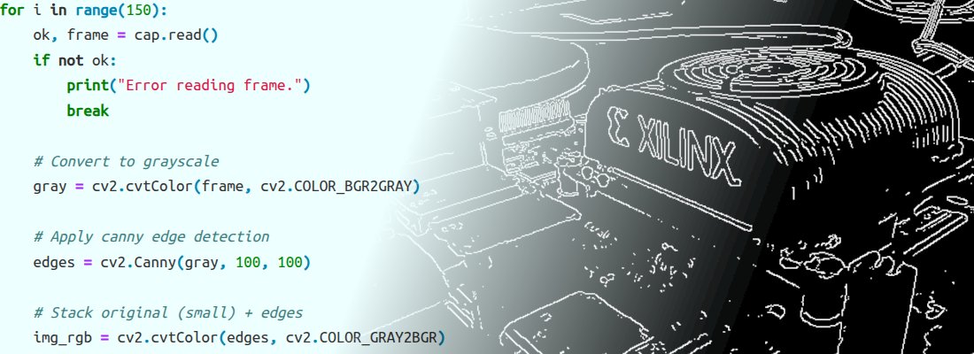 controlpaths's tweet card. End‑to‑end notes to capture video on a KR260 from a Jupyter Notebook over Ethernet, adding libGL/Mesa and a Jupyter package group to PetaLinux.