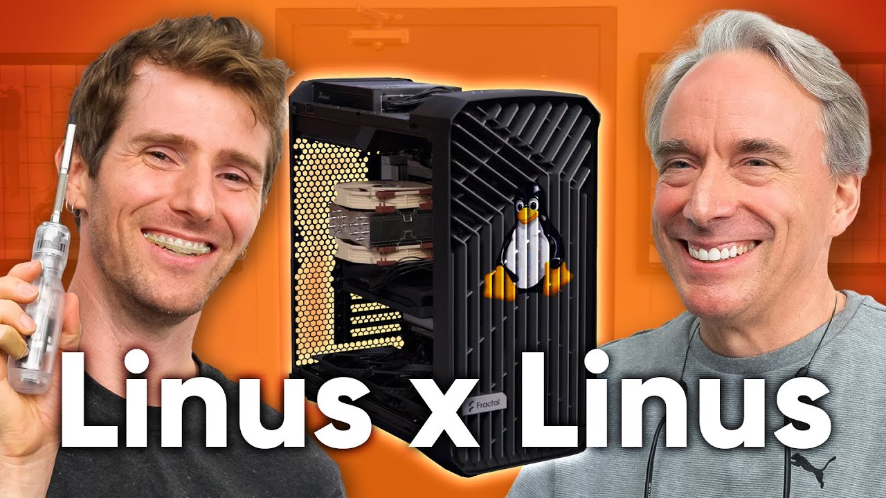 _mohdalaa's tweet card. Building the PERFECT Linux PC with Linus Torvalds