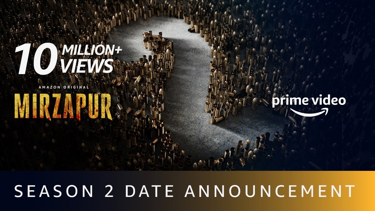TripathiiPankaj's tweet card. Mirzapur 2 - Release Date Announcement | Amazon Original