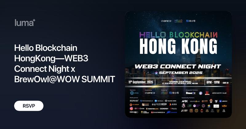 DiscussWeb3's tweet card. Hi Connect starts with Hello — Connect, Create, Celebrate! Join us for an exclusive evening of Networking, NFT culture, and Gaming Conversations with top…