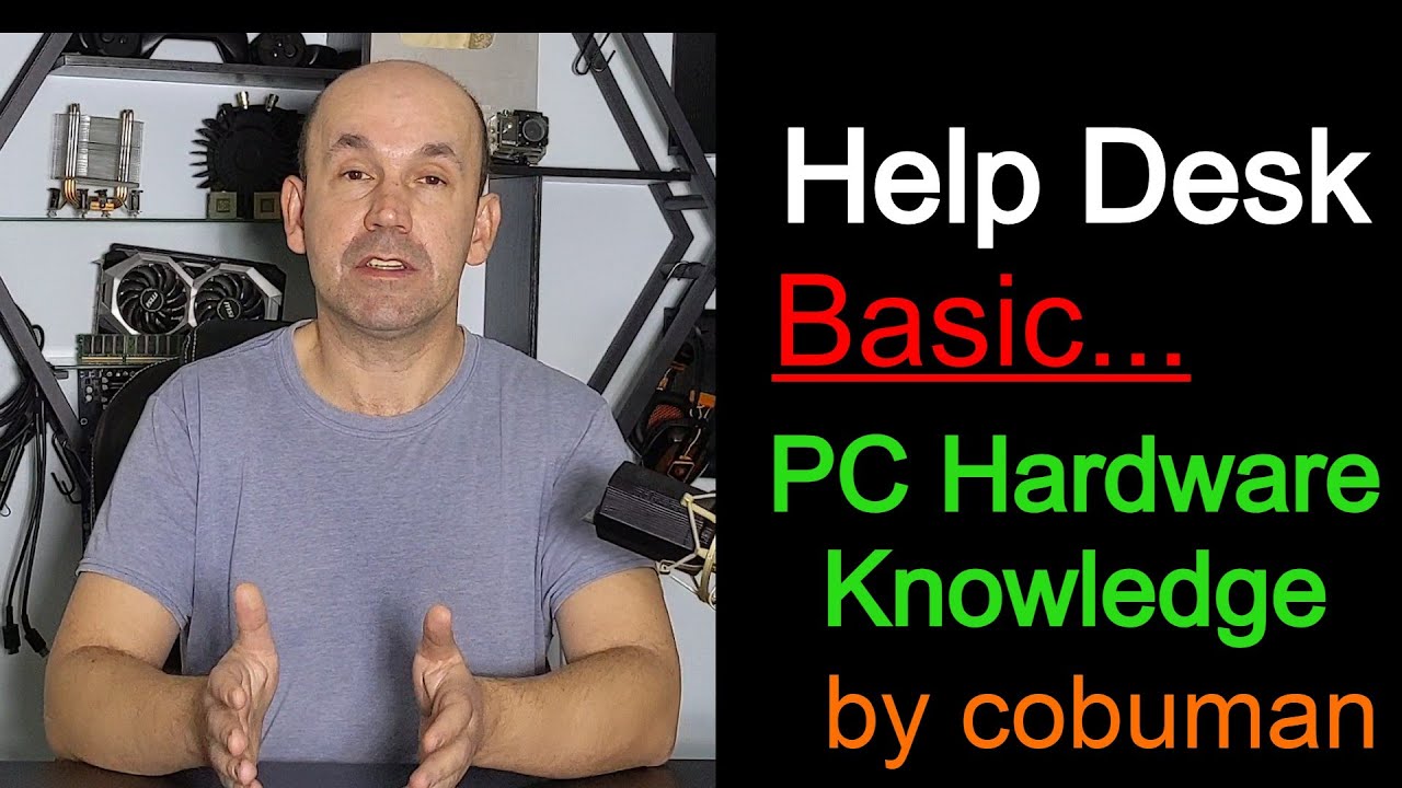 cobuman's tweet card. Help Desk Basic Hardware Knowledge Requirements - Training Video -...