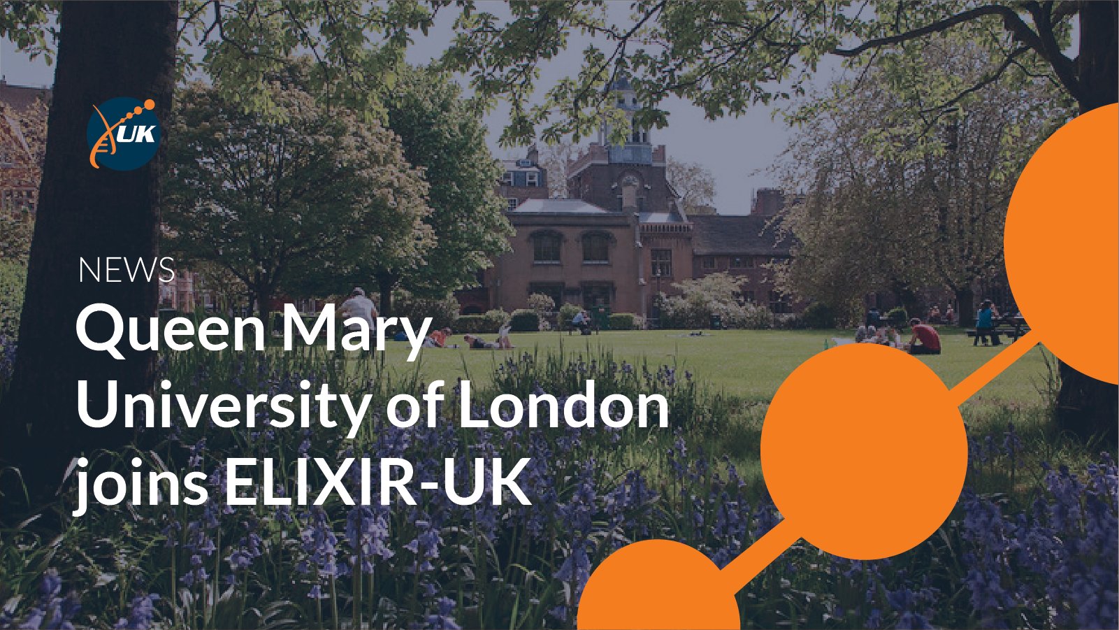 ElixirNodeUk's tweet card. Queen Mary University of London has officially joined ELIXIR-UK. The application submitted by Queen Mary outlined a robust plan to contribute to ELIXIR-UK's mission to support life science research,...