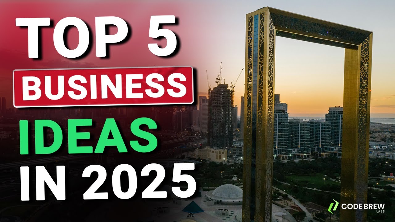 codebrewlab's tweet card. 5 Business Ideas to Launch in UAE before 2025 ends 🇦🇪 (Backed by AI...