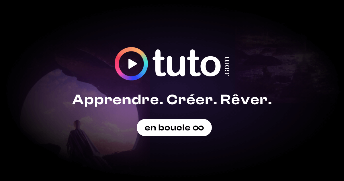 Tutorial's tweet card. Découvrez des milliers de tuto vidéo pour apprendre la photo, la programmation, la bureautique, les effets spéciaux, le graphisme... avec des auteurs passionnés
