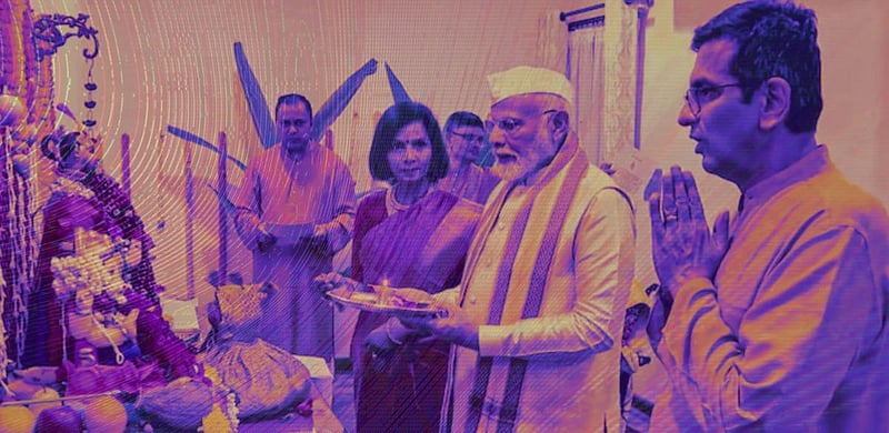 waglenikhil's tweet card. The Constitution envisions the judiciary as a check on executive power, and any perceived closeness between these two branches could undermine that role, writes