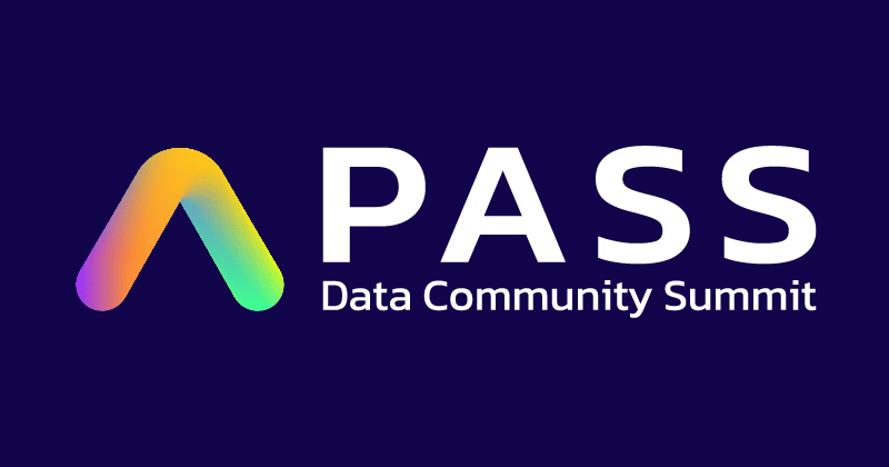 william_a_dba's tweet card. PASS Data Community Summit is the year's largest gathering of data platform professionals.