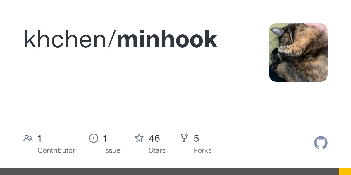oss_clang's tweet card. Contribute to khchen/minhook development by creating an account on GitHub.