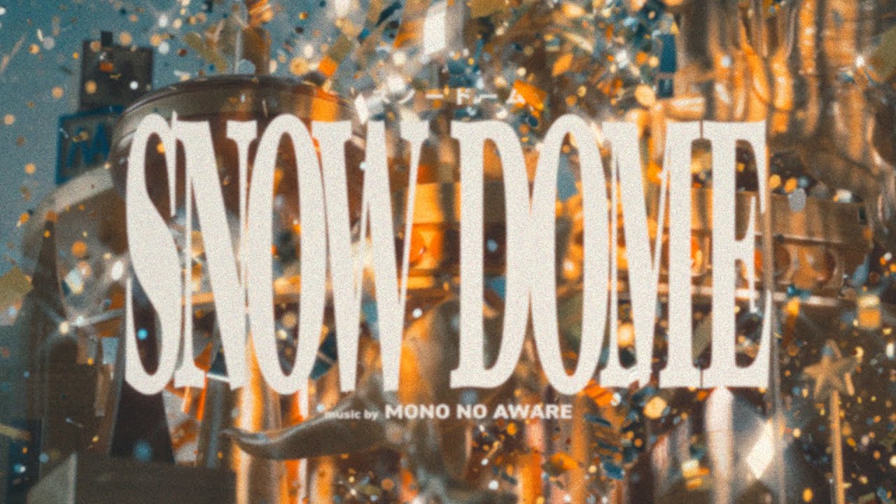 steadfastcoder's tweet card. MONO NO AWARE - スノードーム (Official Visualizer)