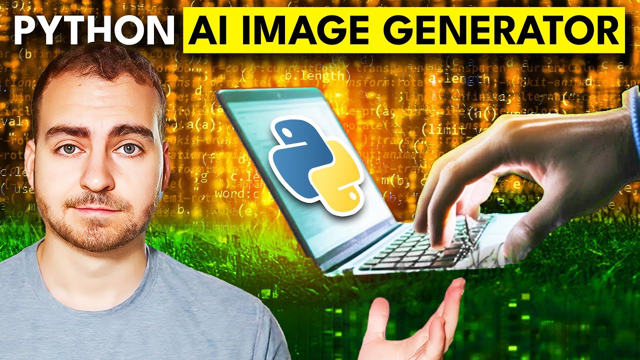 PythonPr's tweet card. Build a Python AI Image Generator in 15 Minutes (Free & Local)