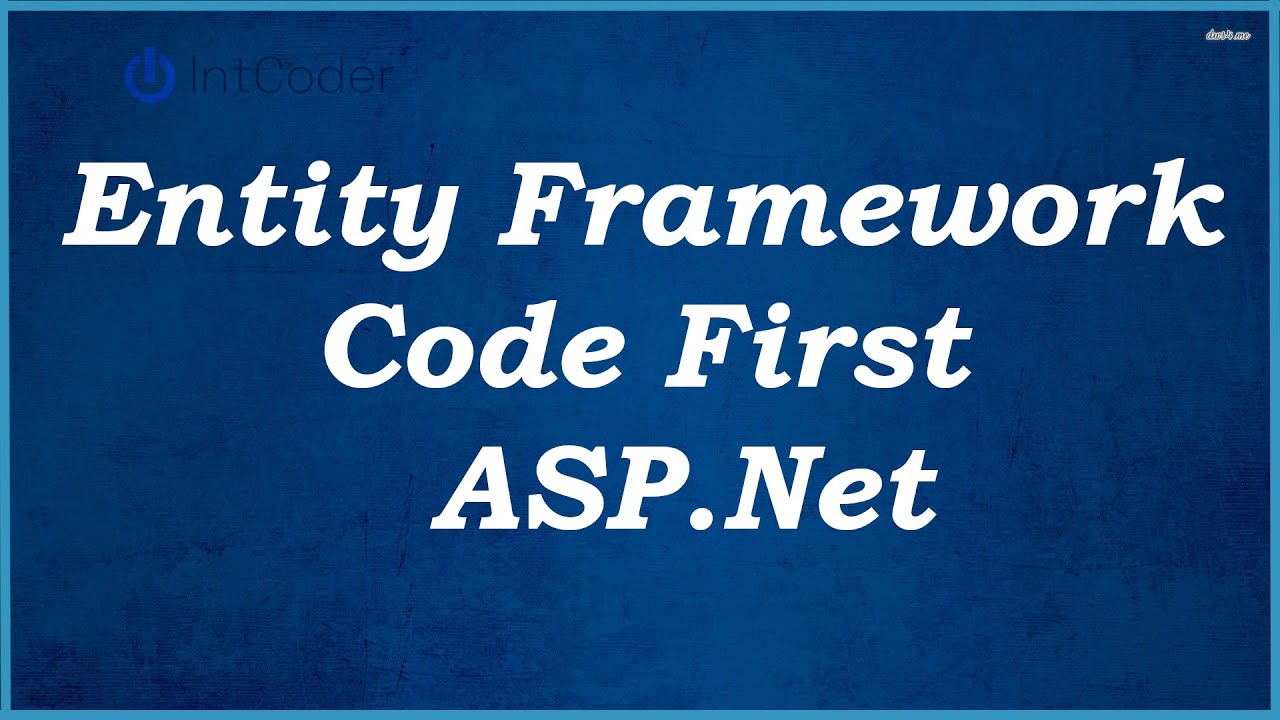 IntCoder1's tweet card. Entity Framework Code First ASP.Net - C#