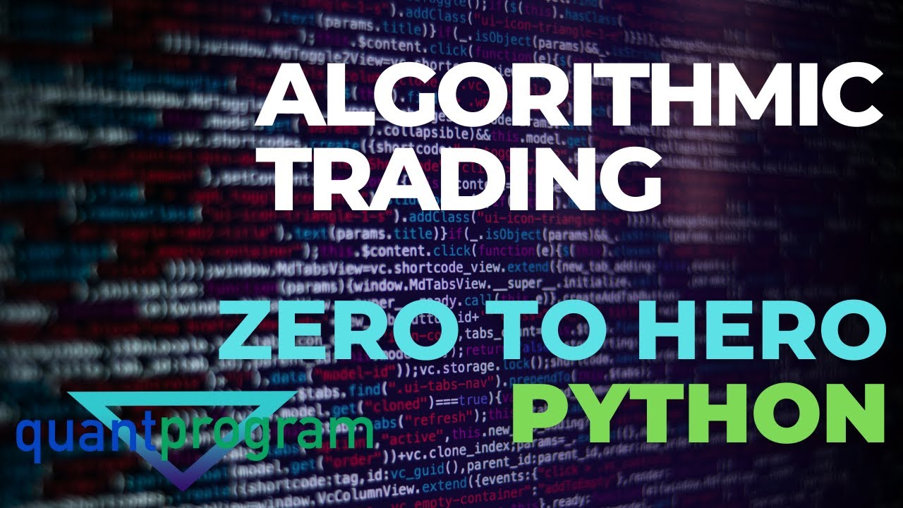 pyquantnews's tweet card. Algorithmic Trading Python for Beginners - FULL TUTORIAL