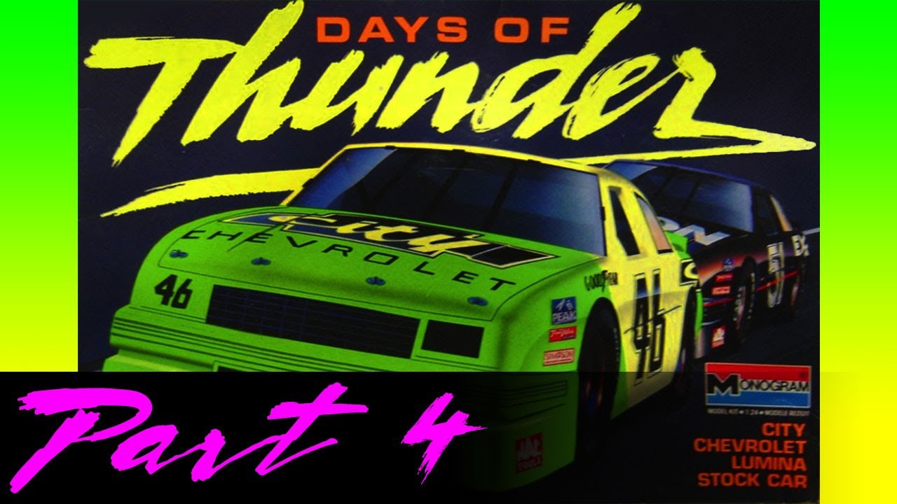 spencer1984's tweet card. Building the 1/24 Scale "Days of Thunder" NASCAR City Chevrolet...